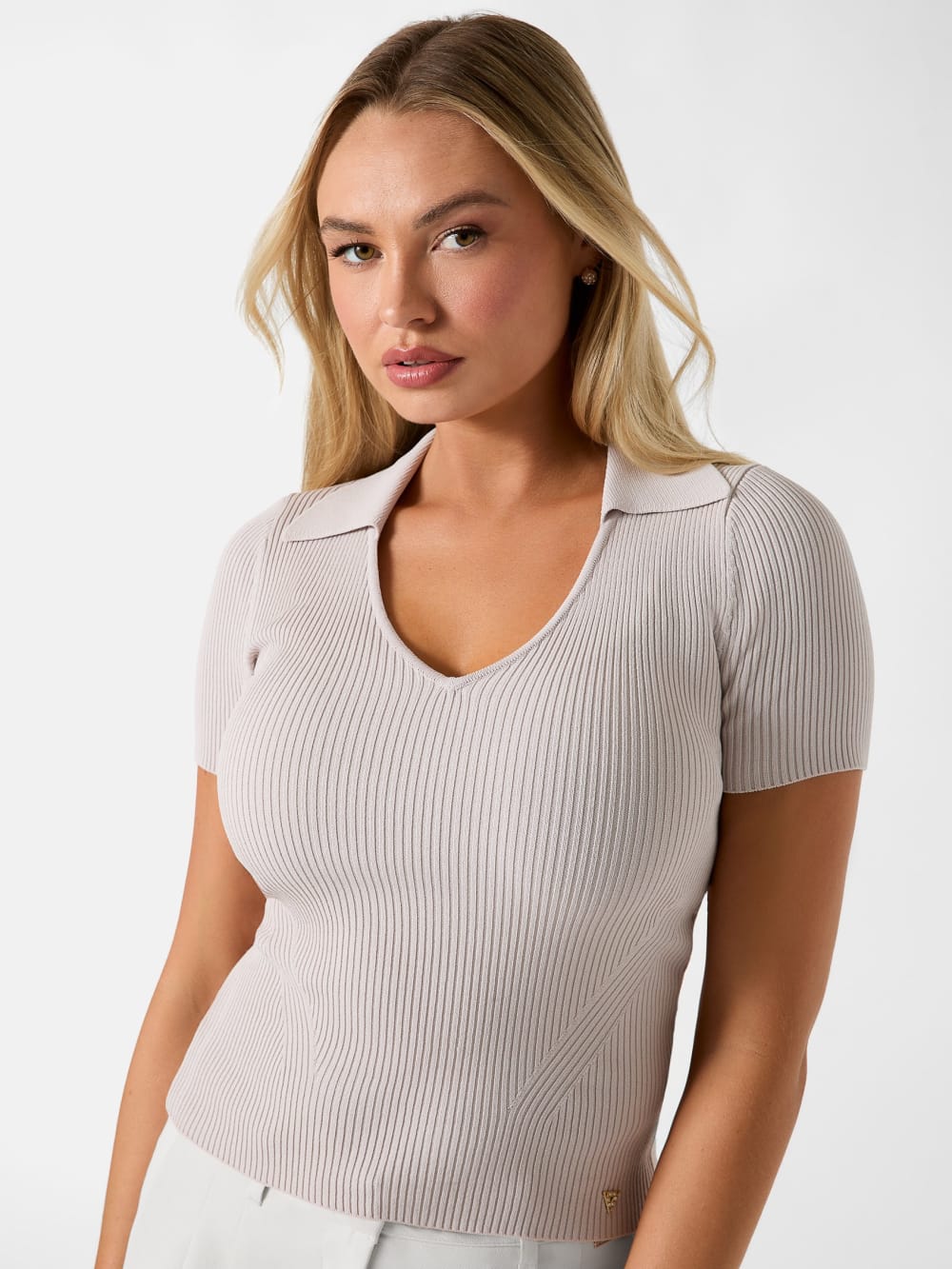 Viscose-blend top