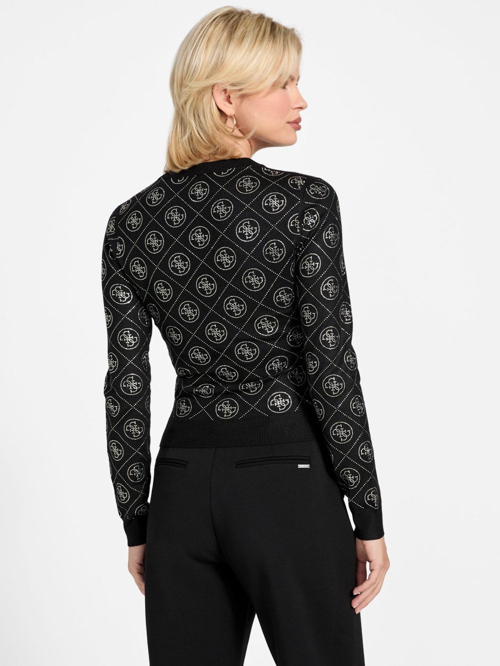 4G Rhinestones sweater