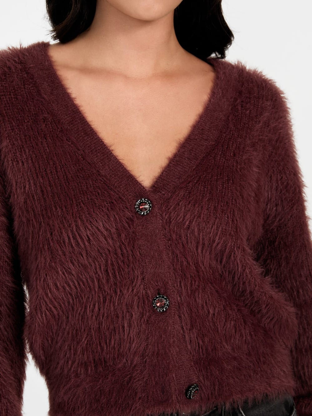 Keyla Fuzzy Cardigan