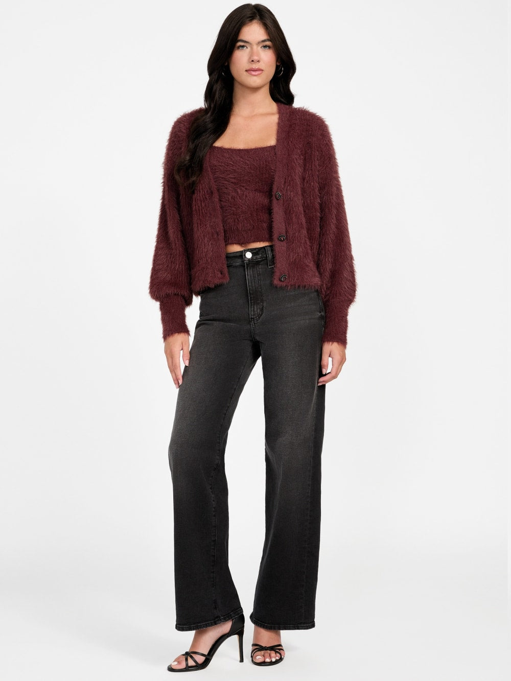 Keyla Fuzzy Cardigan