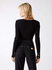 Eco Isa V-Neck Sweater Top