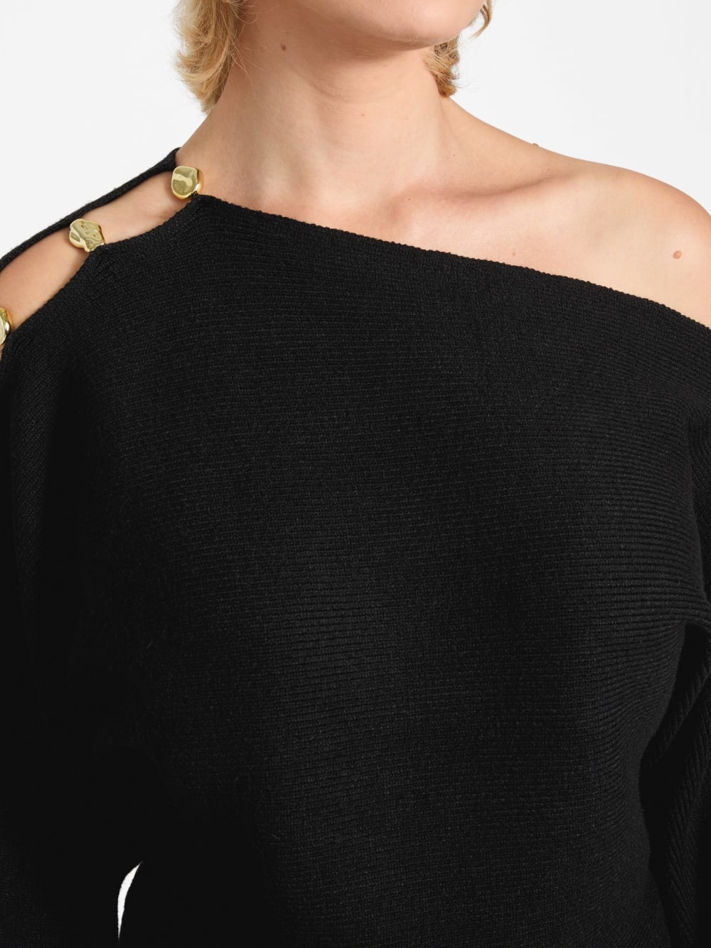 Eco Jamia Beaded Sleeve Sweater