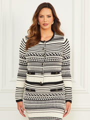 Arianna Stitched Cardigan Sweater