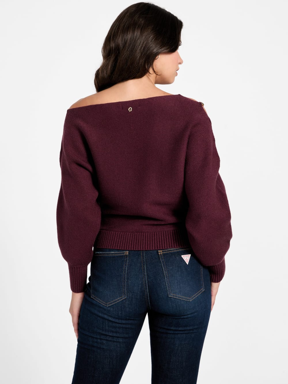 Eco Jamia Beaded Sleeve Sweater