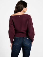 Eco Jamia Beaded Sleeve Sweater