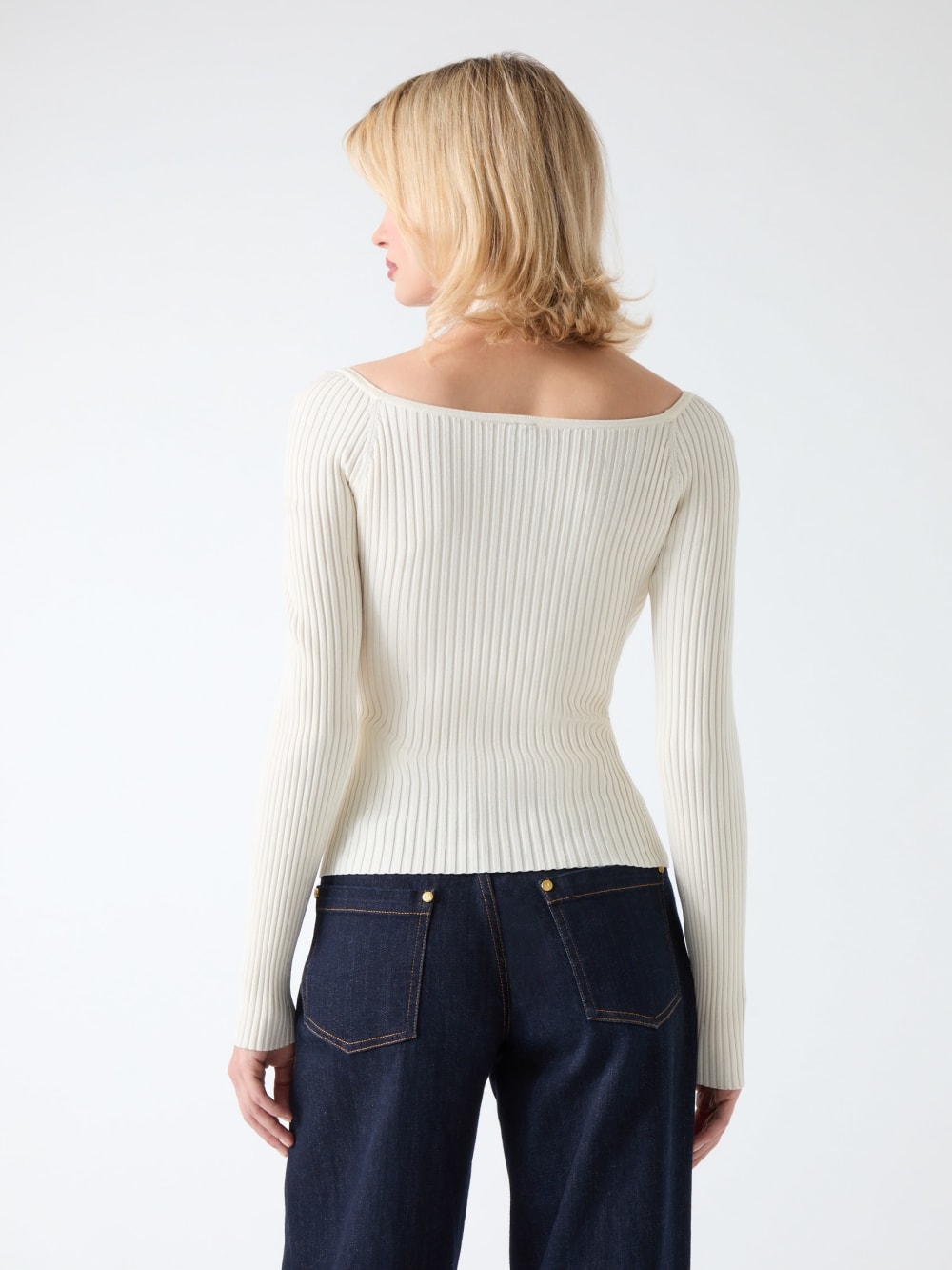 Kingsley Silk-Blend Sweater Top