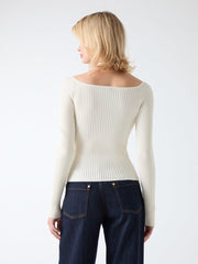 Kingsley Silk-Blend Sweater Top