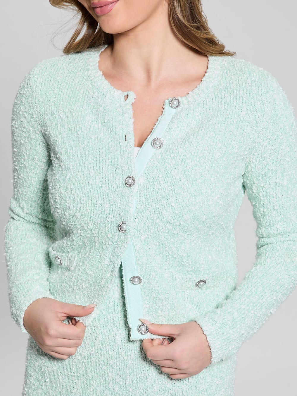 Eco Dorothy Boucl  Cardigan