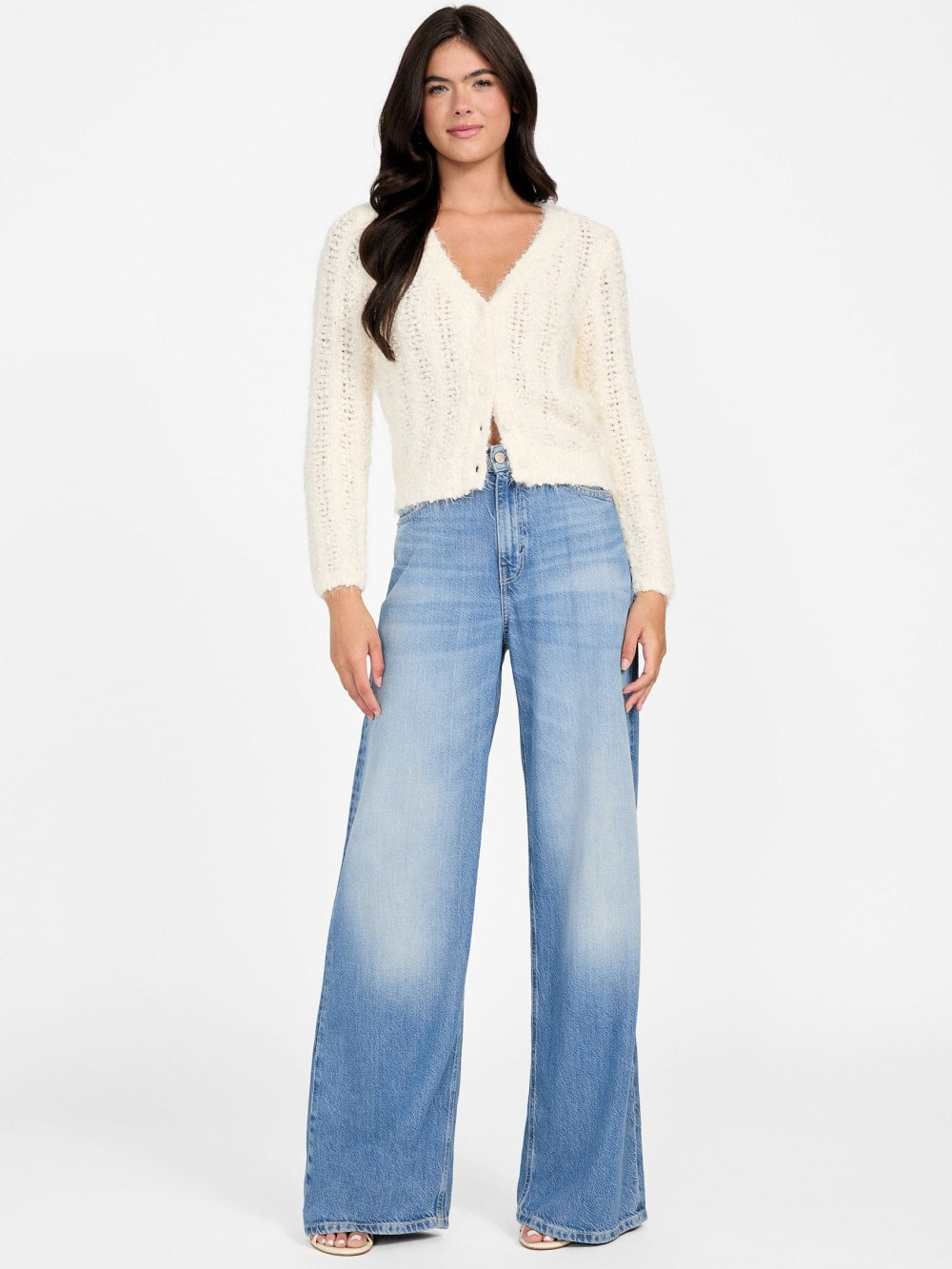 Eco Bea Open-Stitch Cardigan