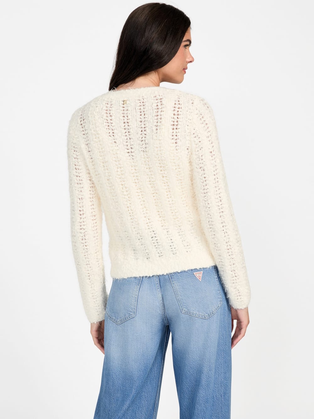 Eco Bea Open-Stitch Cardigan