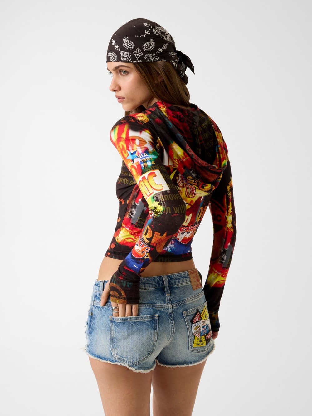 Printed sweatshirt Hysteric Glamour