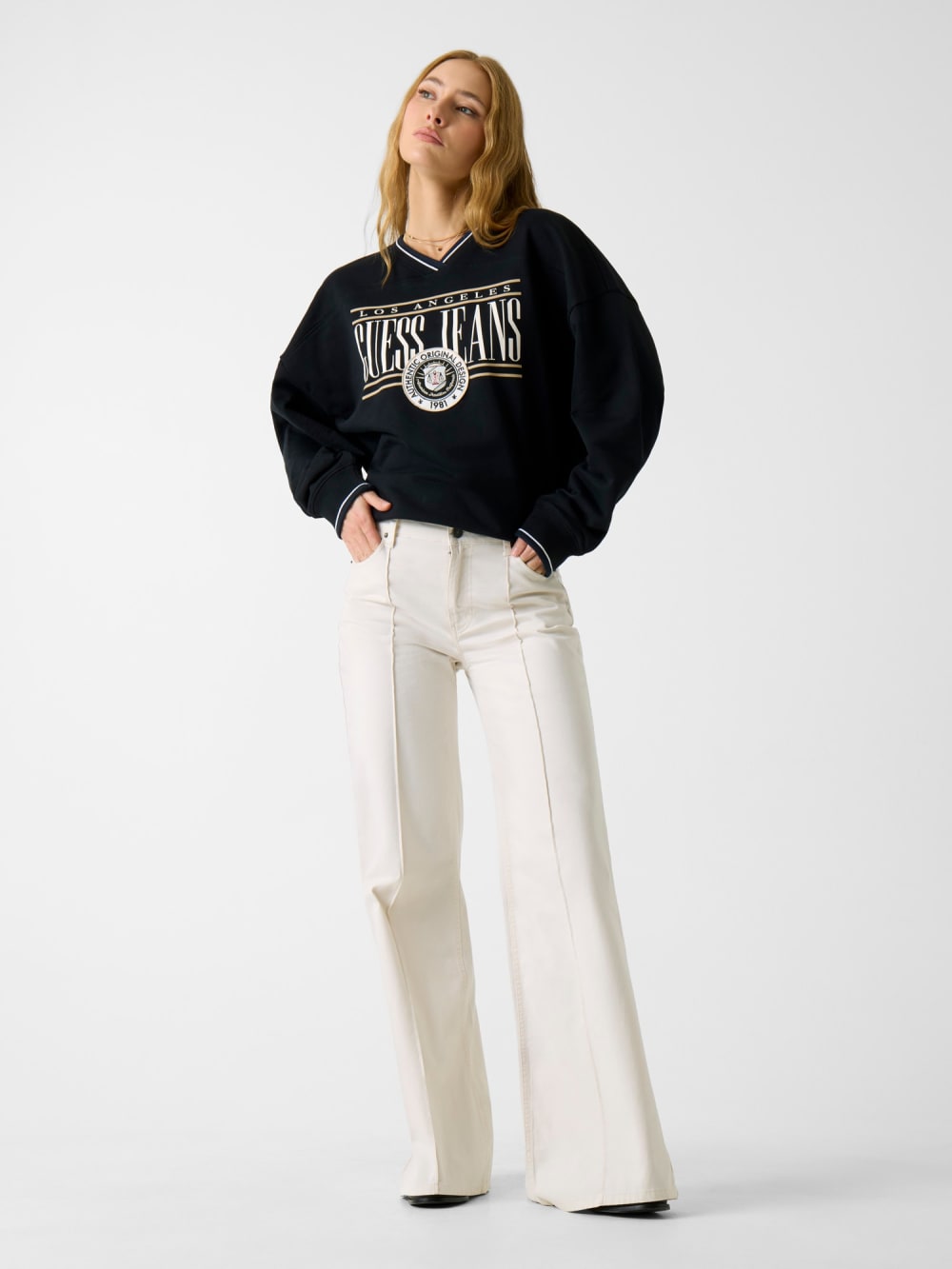 Vintage Logo Oversized Sweatshirt