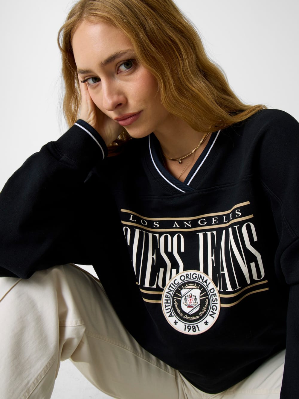 Vintage Logo Oversized Sweatshirt