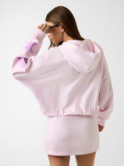 Printed hooded sweatshirt