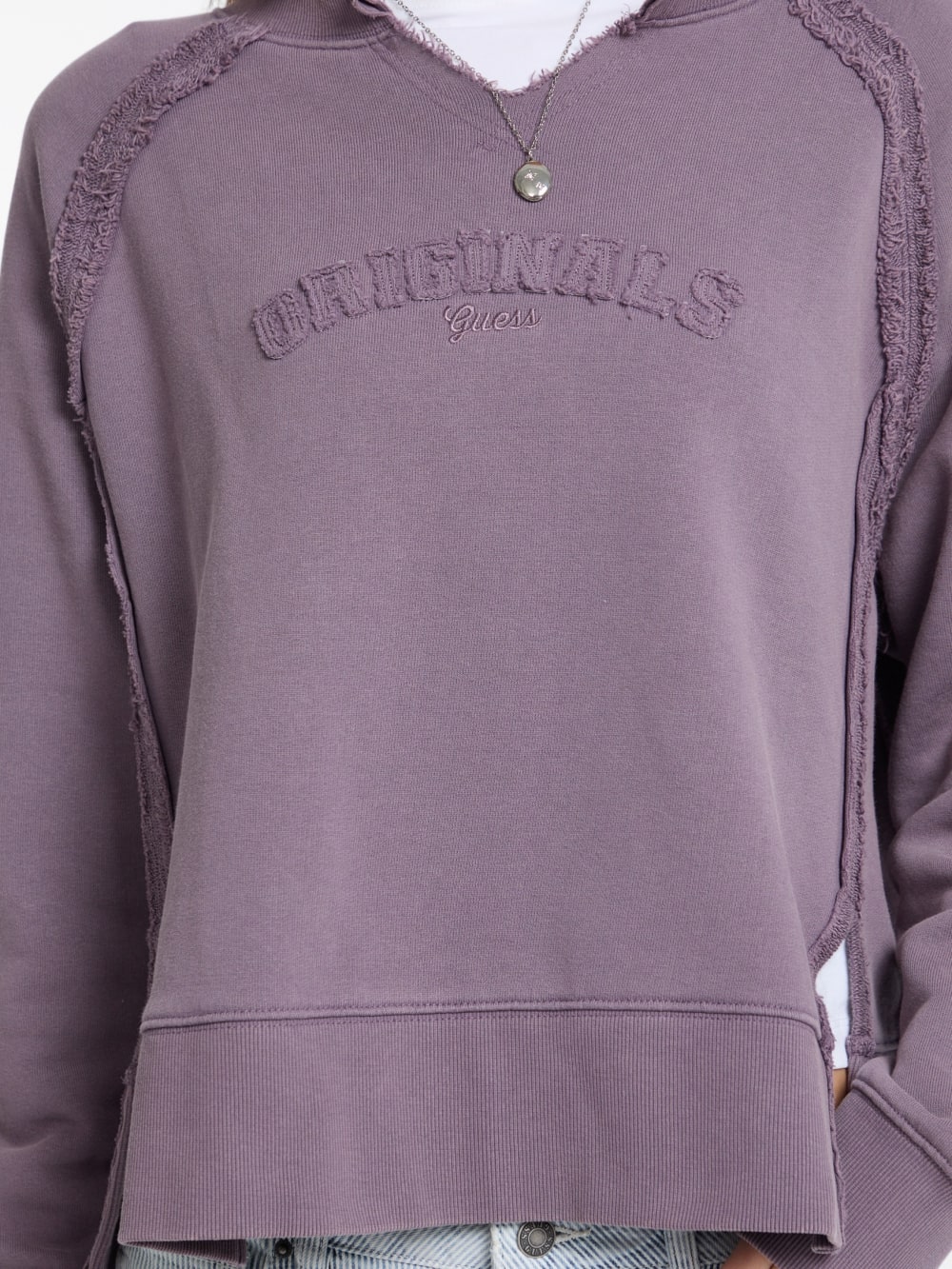 GUESS Originals Eco Vintage Notch Sweatshirt