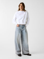 Cropped sweatshirt