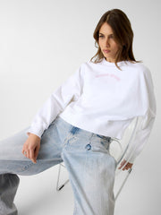 Cropped sweatshirt