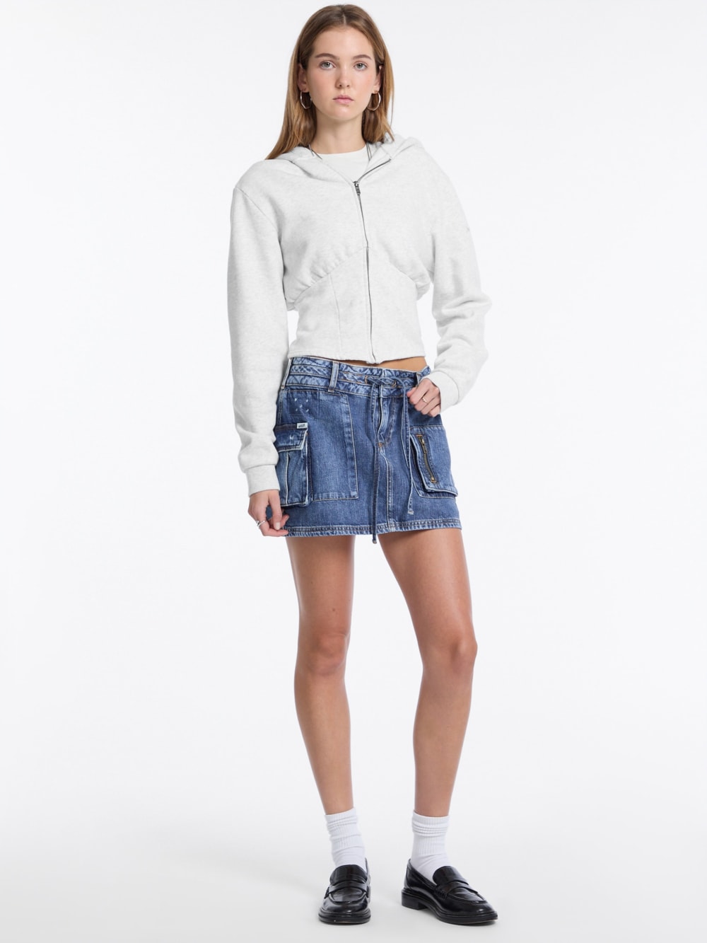 GUESS Originals Corset Hoodie