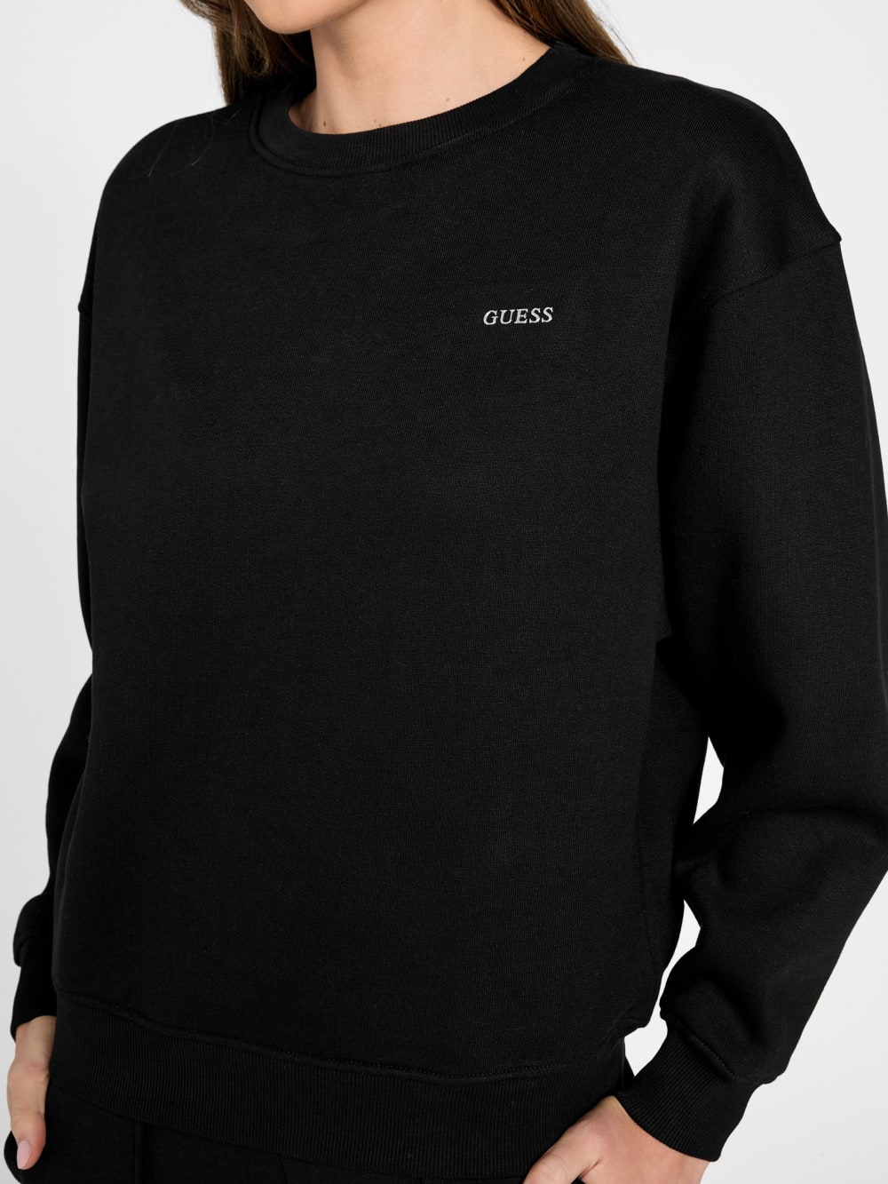 Crew neck logo sweatshirt