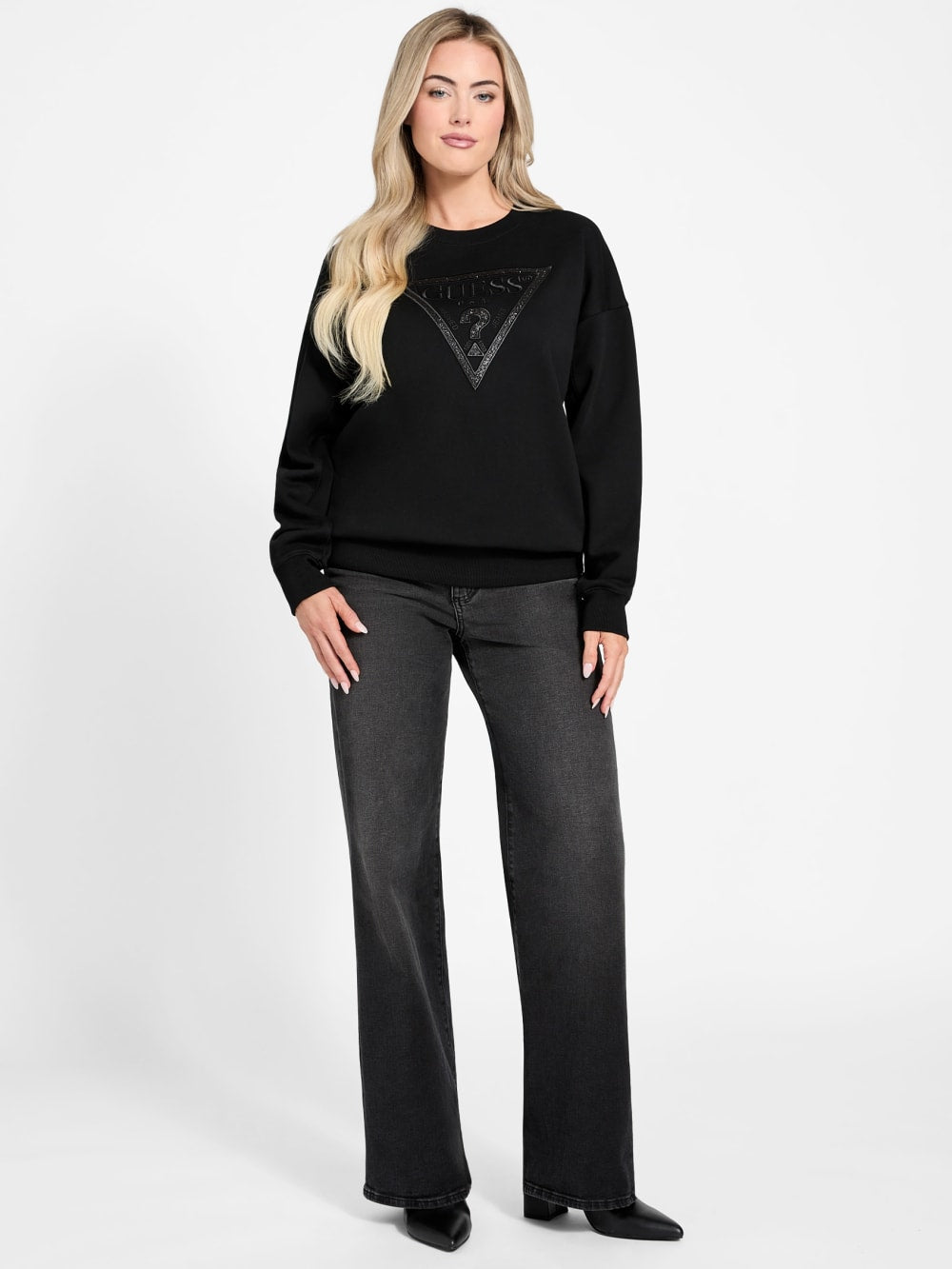 Eco Glitter Triangle Sweatshirt