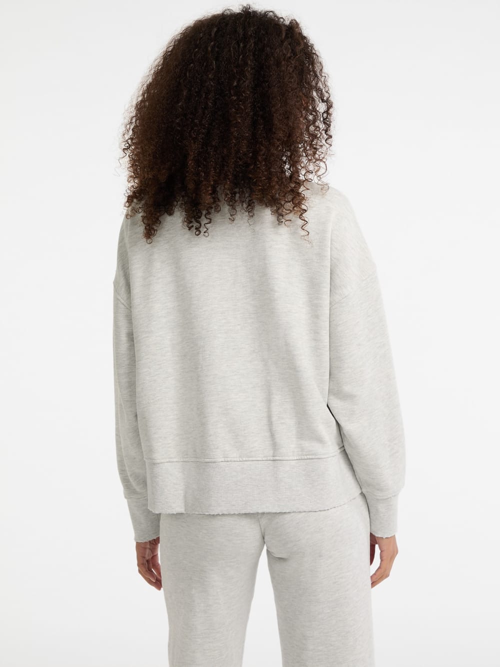 GUESS Originals Eco Distressed Baker Crewneck