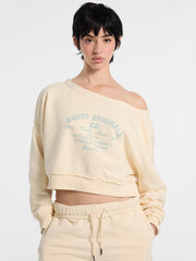 GUESS Originals Eco Boat-Neck Sweatshirt