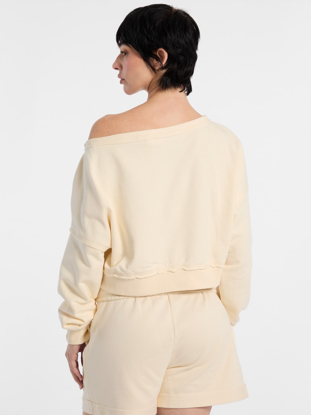 GUESS Originals Eco Boat-Neck Sweatshirt