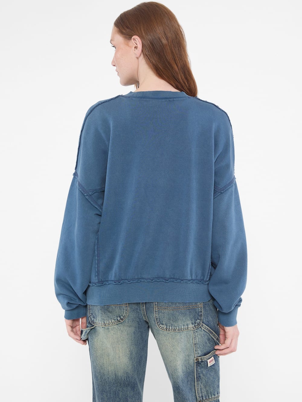 GUESS Originals Distressed Pullover