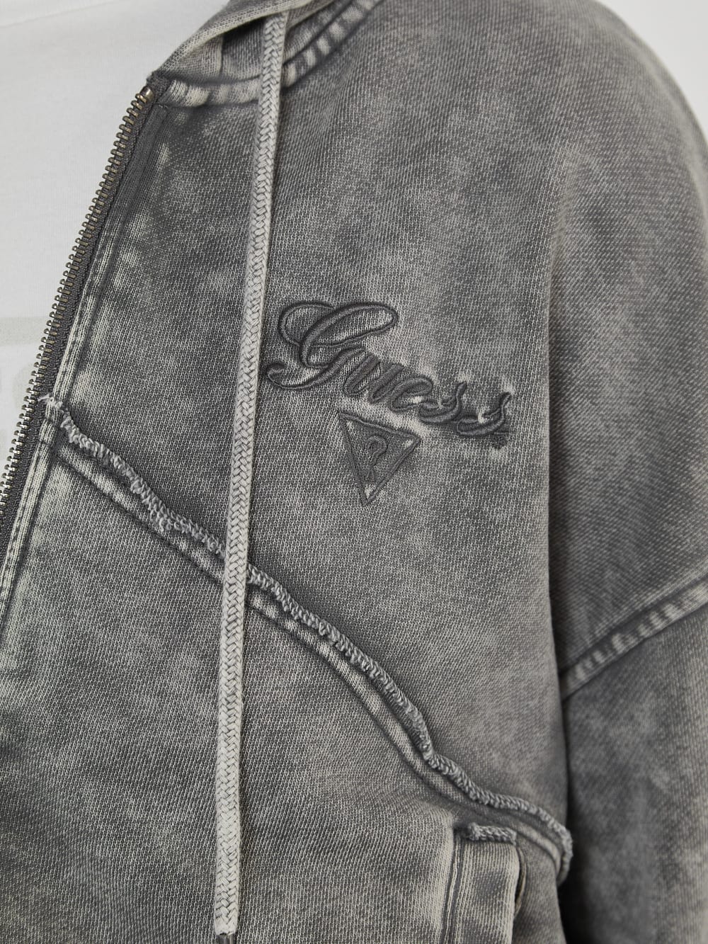 GUESS Originals Panel Washed Hoodie