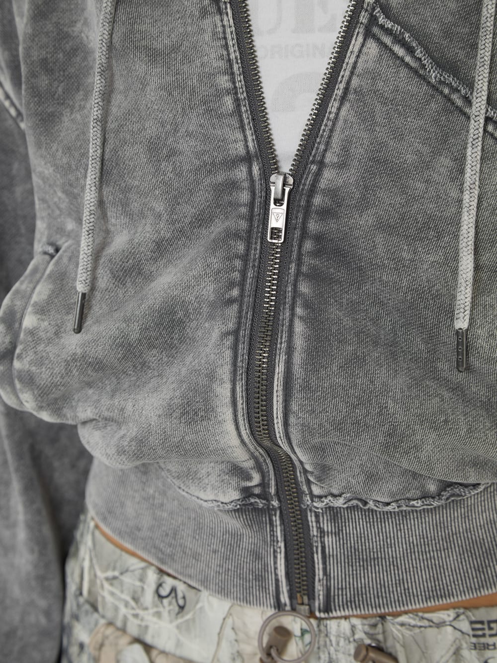 GUESS Originals Panel Washed Hoodie