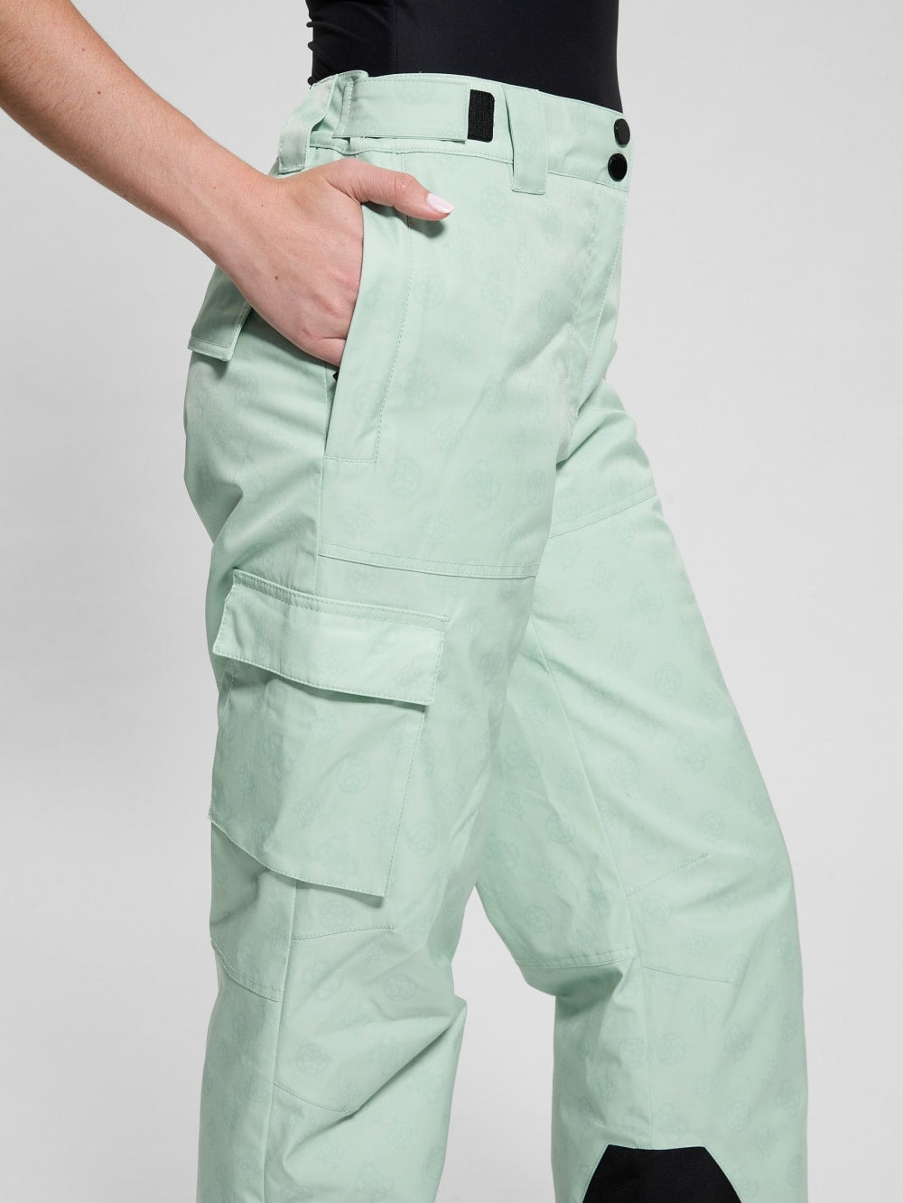Eco Peony Cargo Ski Pants