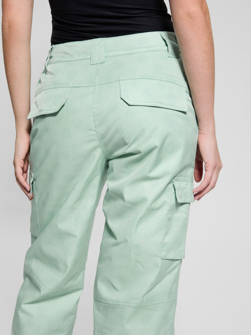 Eco Peony Cargo Ski Pants