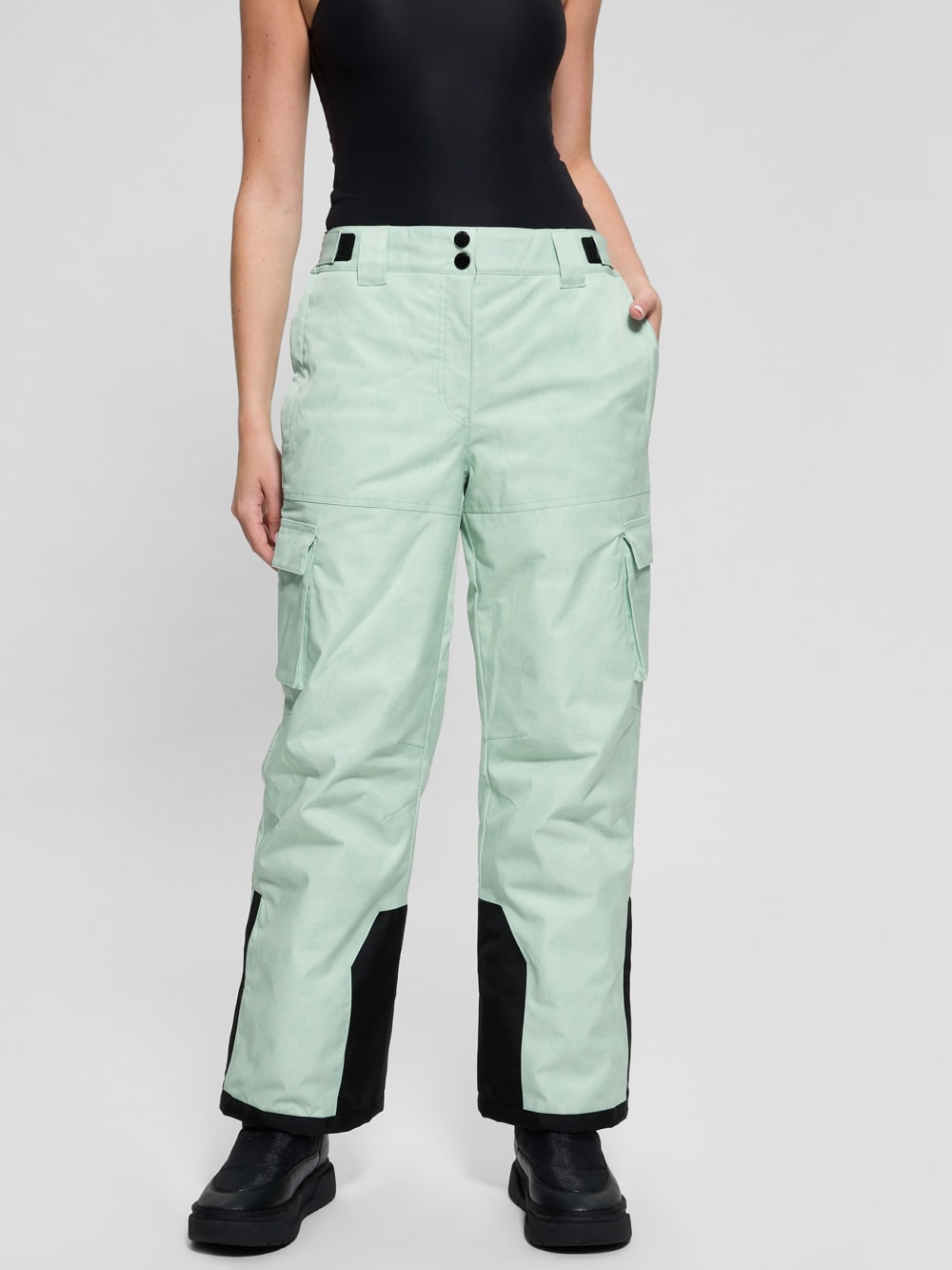 Eco Peony Cargo Ski Pants