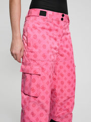 Eco Peony Cargo Ski Pants