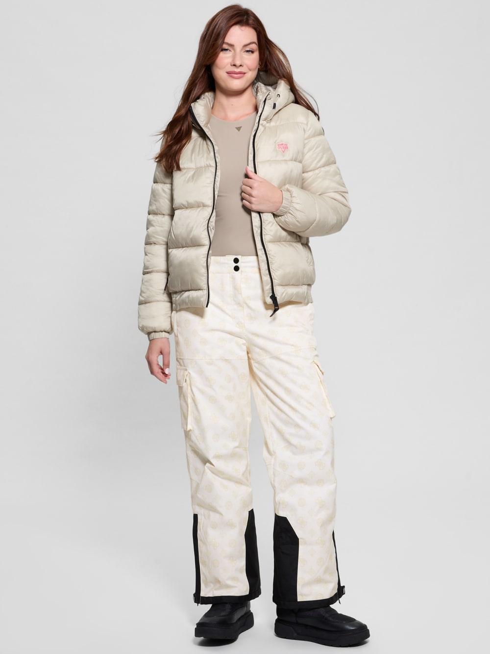 Eco Peony Cargo Ski Pants