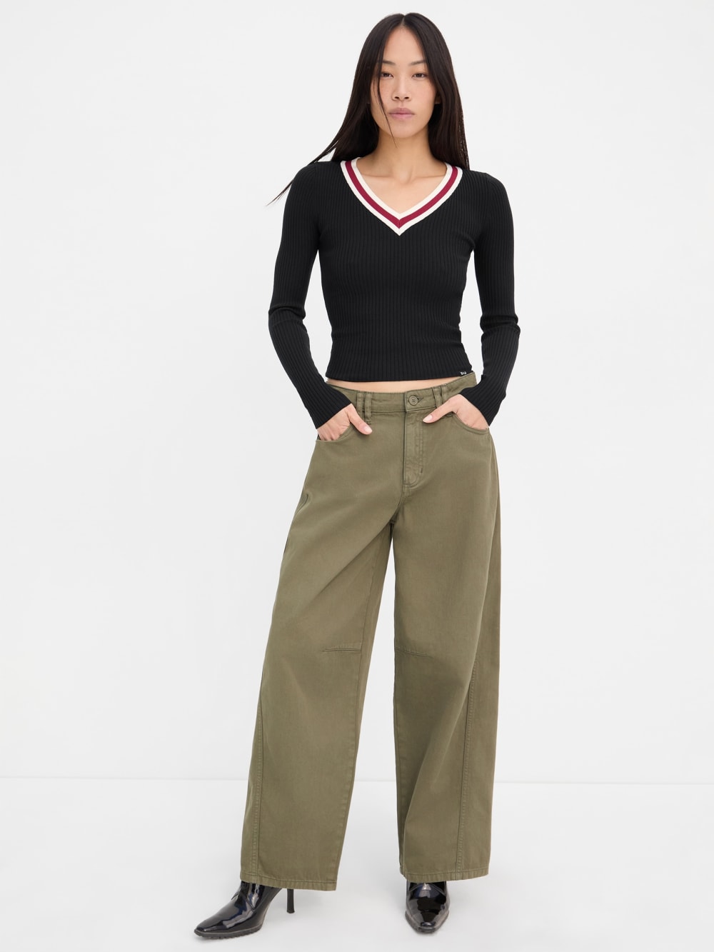 Barrel Twill Pants