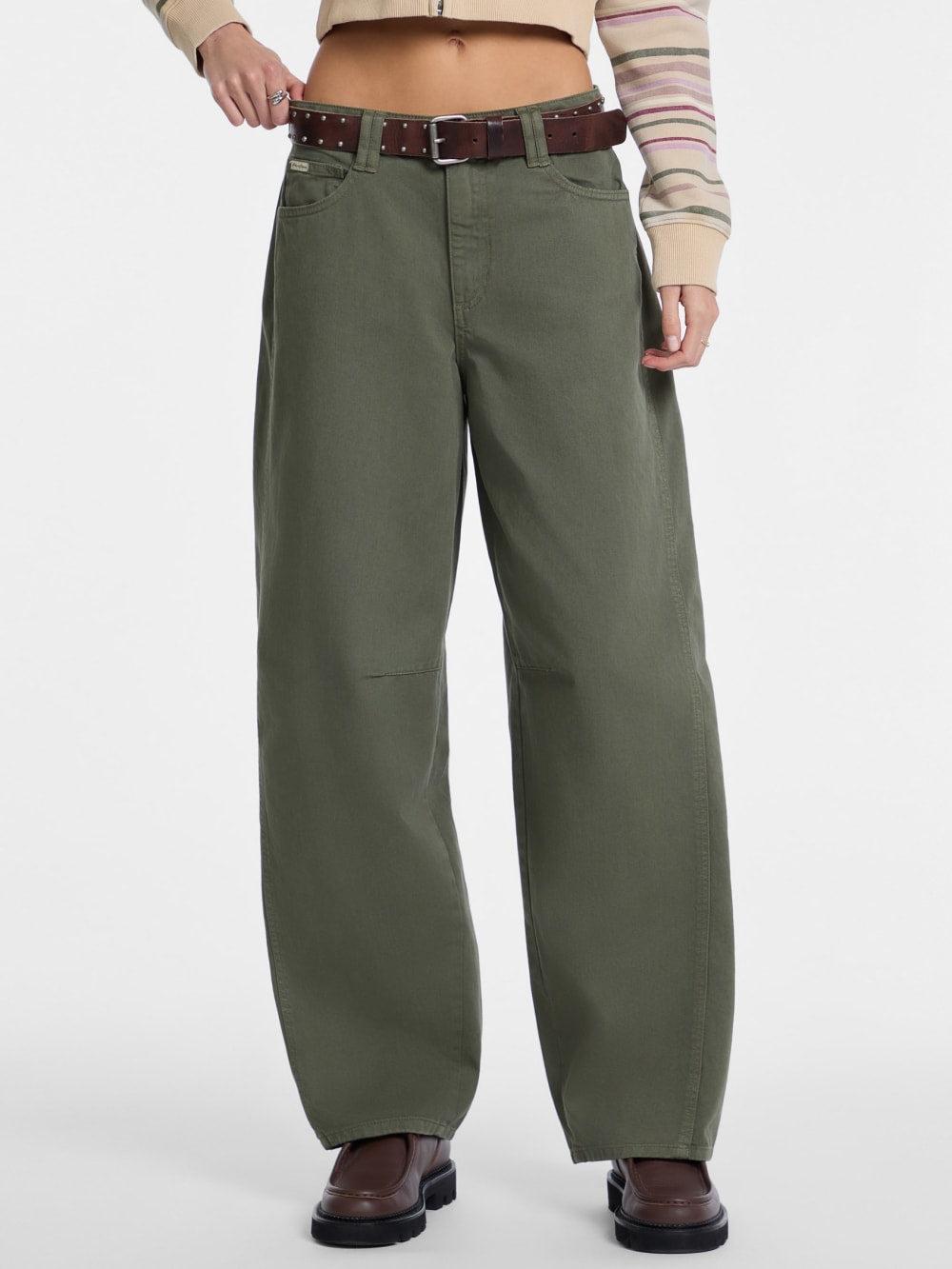 Barrel Twill Pants