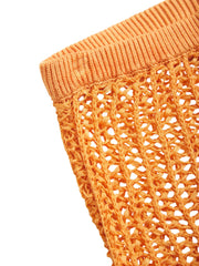 open knit bottoms