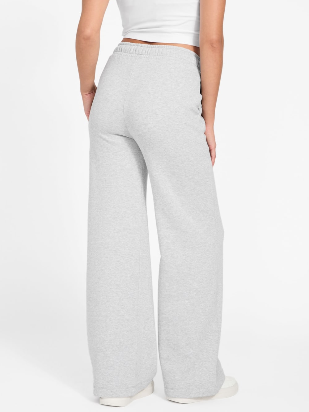 Straight wide-leg pants