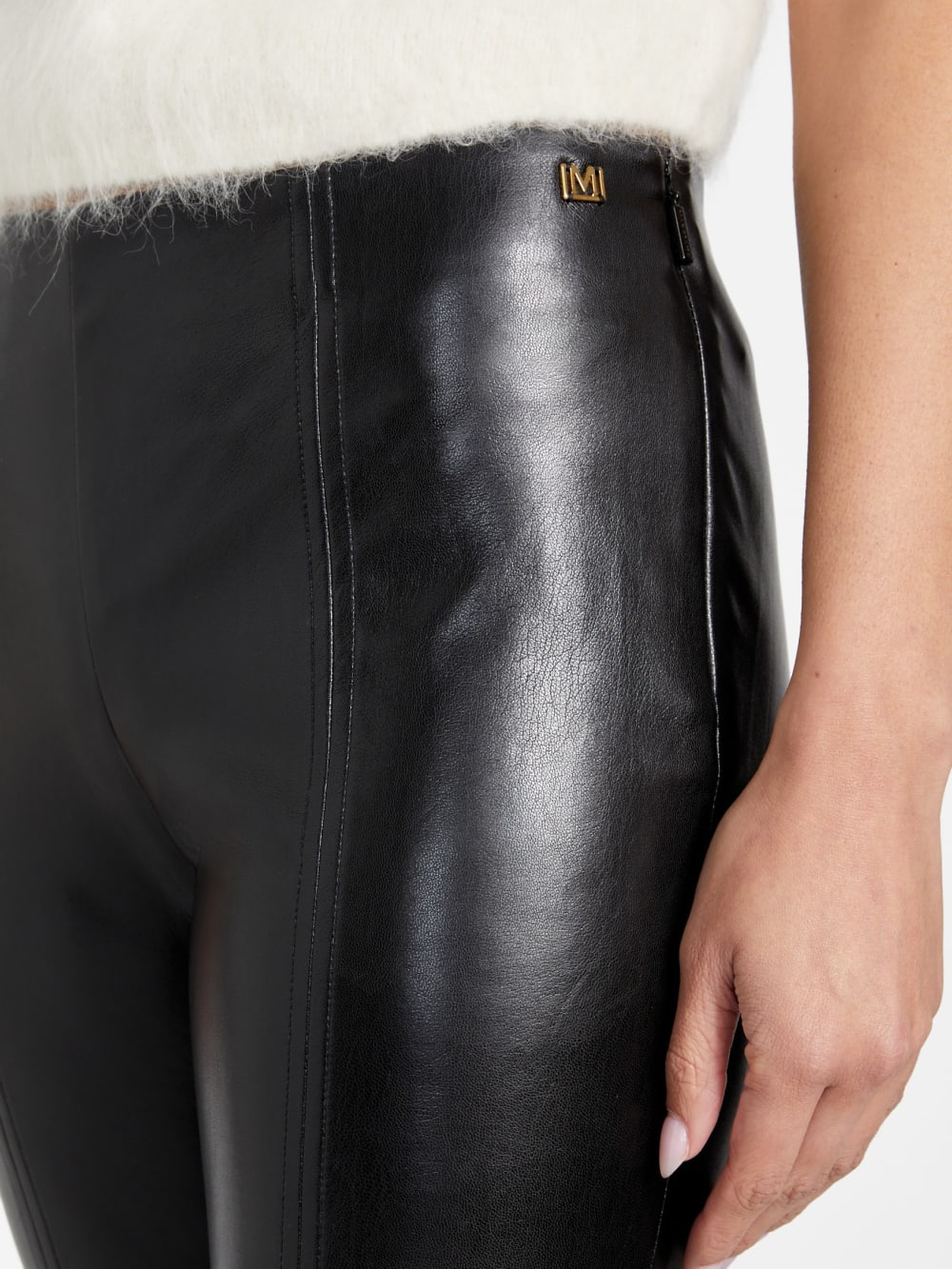 Gladys Faux-Leather Skinny Pant