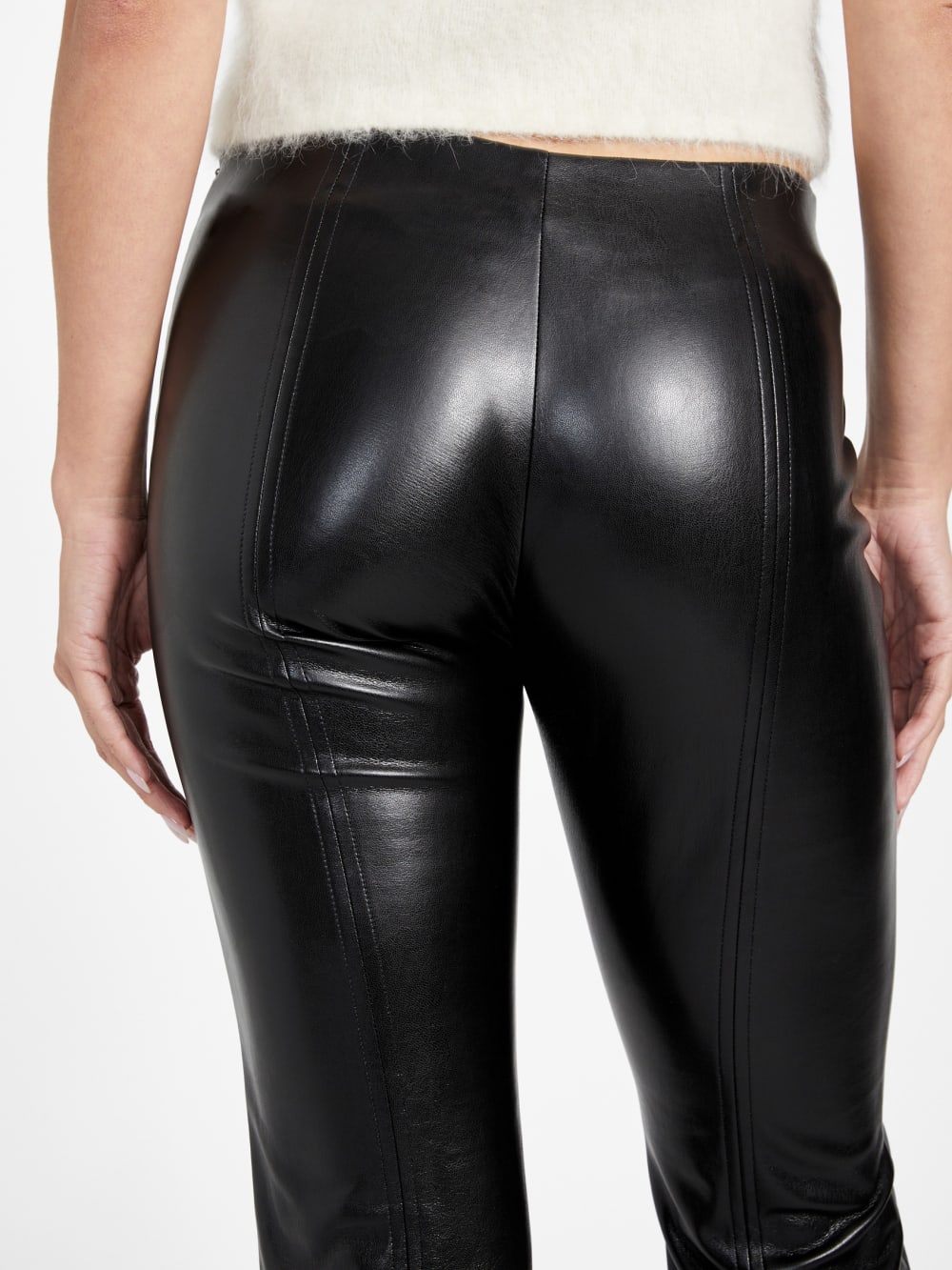 Gladys Faux-Leather Skinny Pant