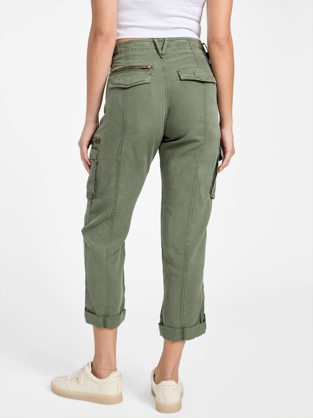 Nessi Linen Cargo Pants