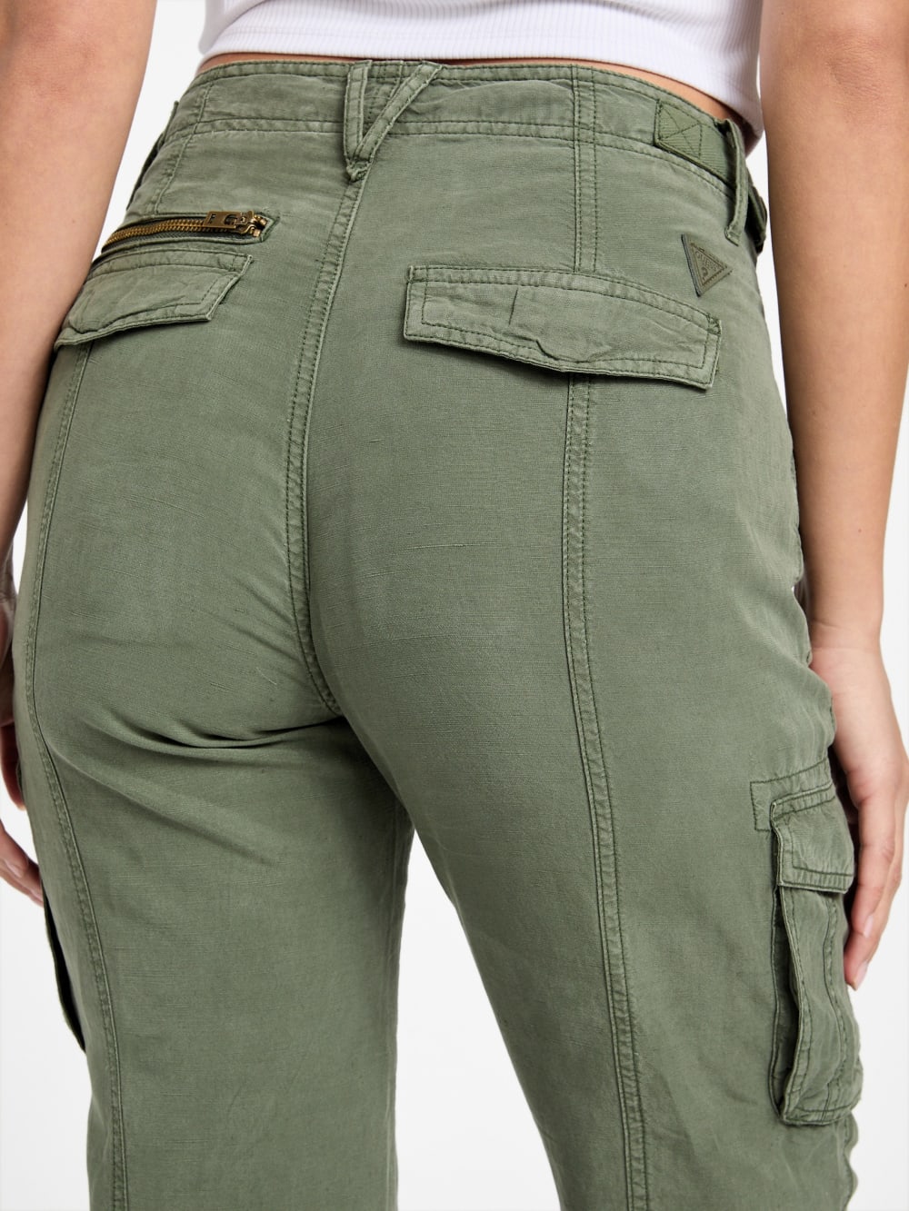 Nessi Linen Cargo Pants