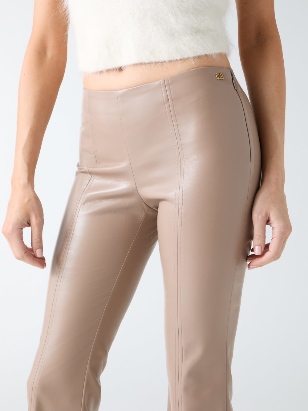Gladys Faux-Leather Skinny Pant