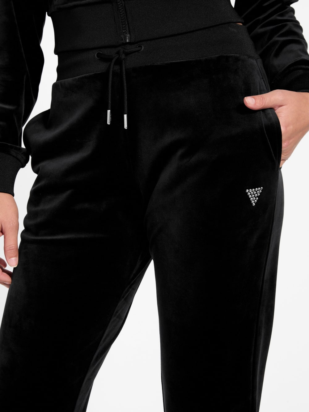 Couture Velvet Jogger Pants