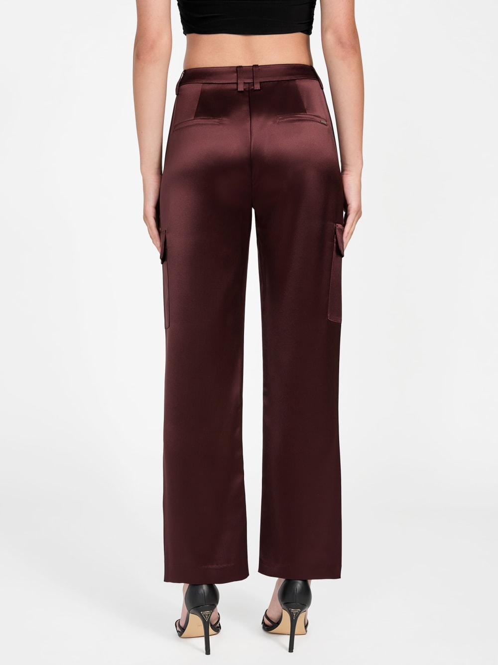 Megan Cargo Satin Pants
