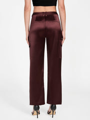 Megan Cargo Satin Pants
