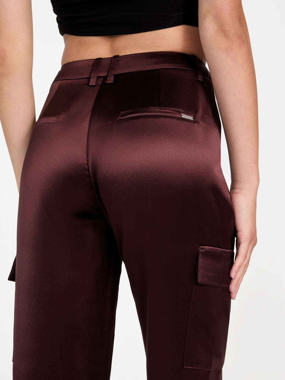Megan Cargo Satin Pants