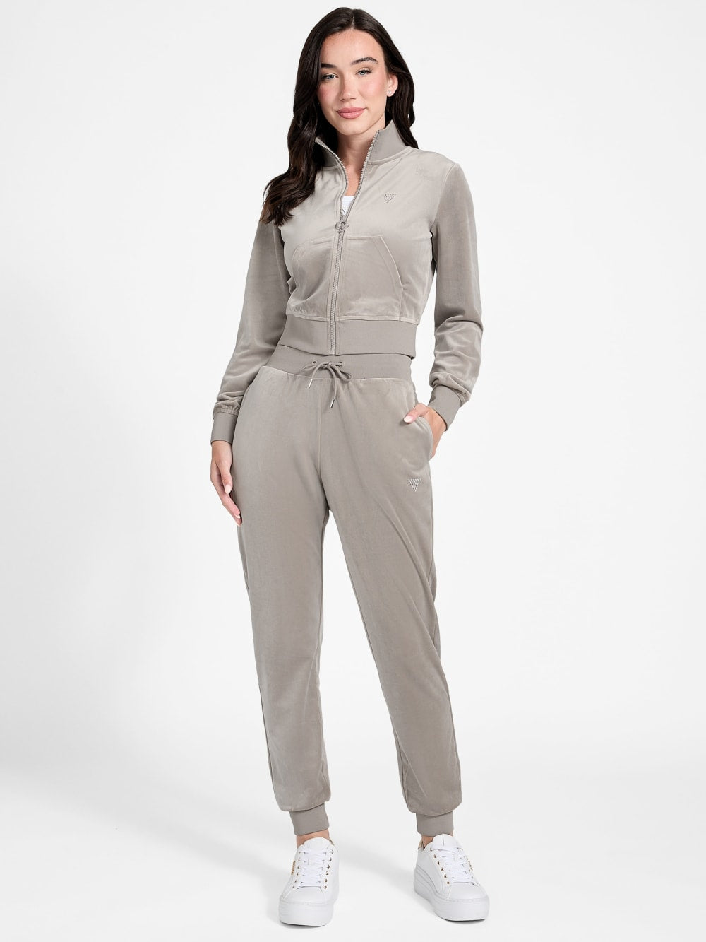 Couture Velvet Jogger Pants