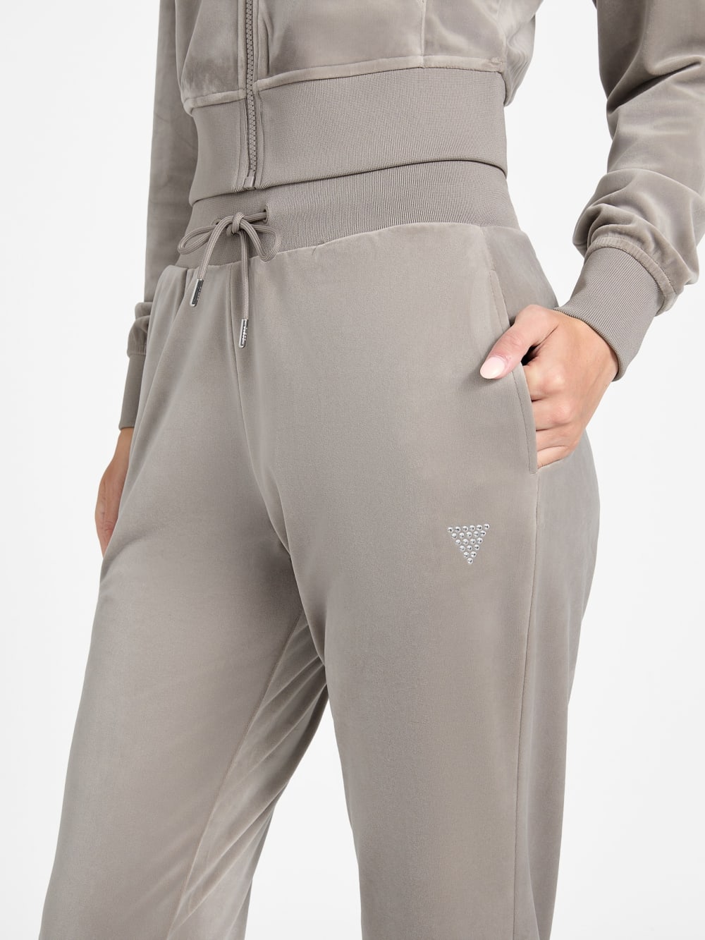 Couture Velvet Jogger Pants